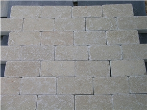 Tandur Yellow Limestone Pavers, Stone Paving