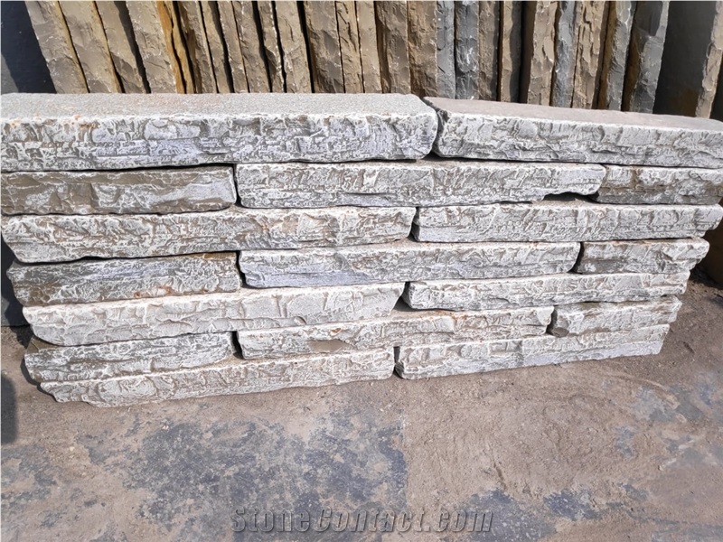 Tandur Yellow Limestone Walling Stones