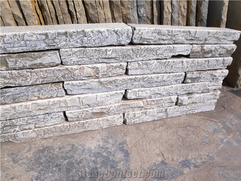 Tandur Yellow Limestone Walling Stones
