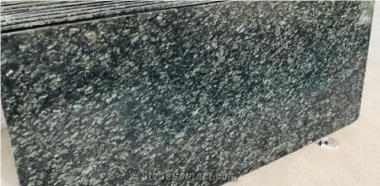 Green Pearl Granite Slabs & Tiles, India Green Granite