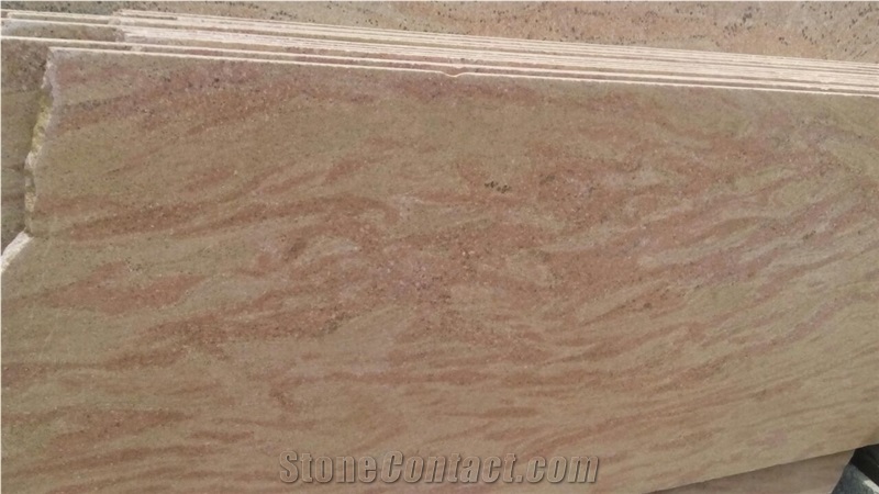 Ivory Pink Granite Slabs