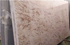 Ivory Pink Granite Slabs