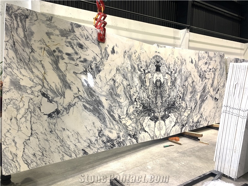 Persian Bianco Marble Slabs
