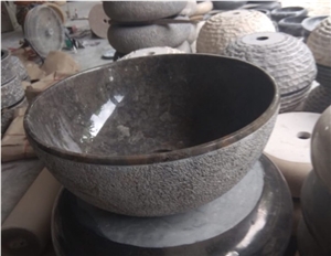Marble Thin Washbasin, Marble Thin Vessel Basin, Marble Sinks, Stone Basin