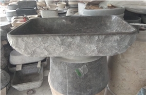 Marble Thin Washbasin, Marble Thin Vessel Basin, Marble Sinks, Stone Basin