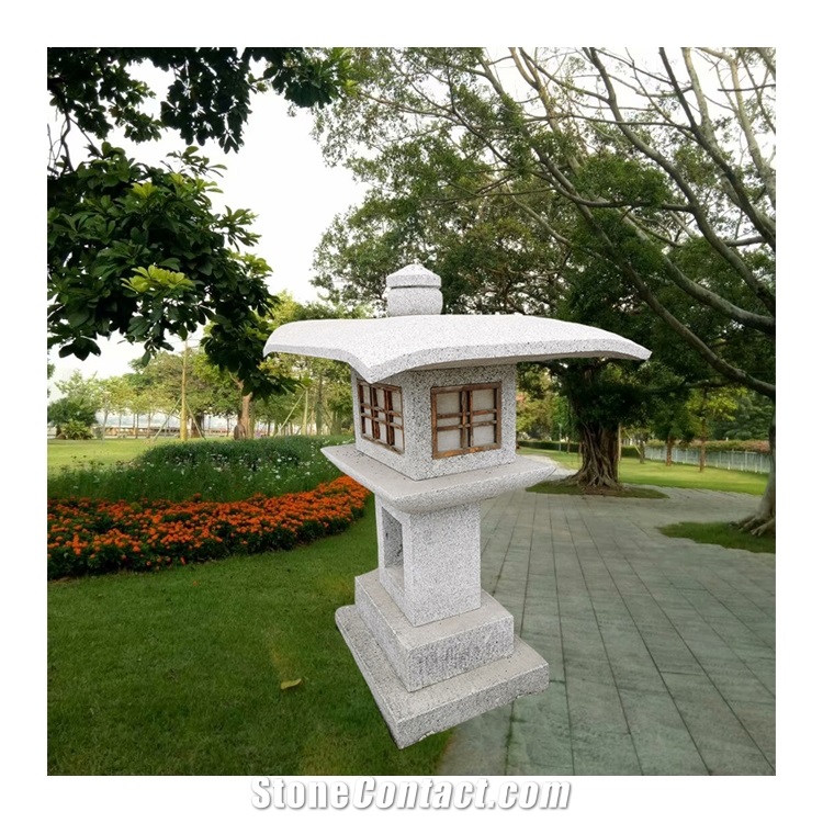 Janpanese Style Stone Carving Lantern Jn-003