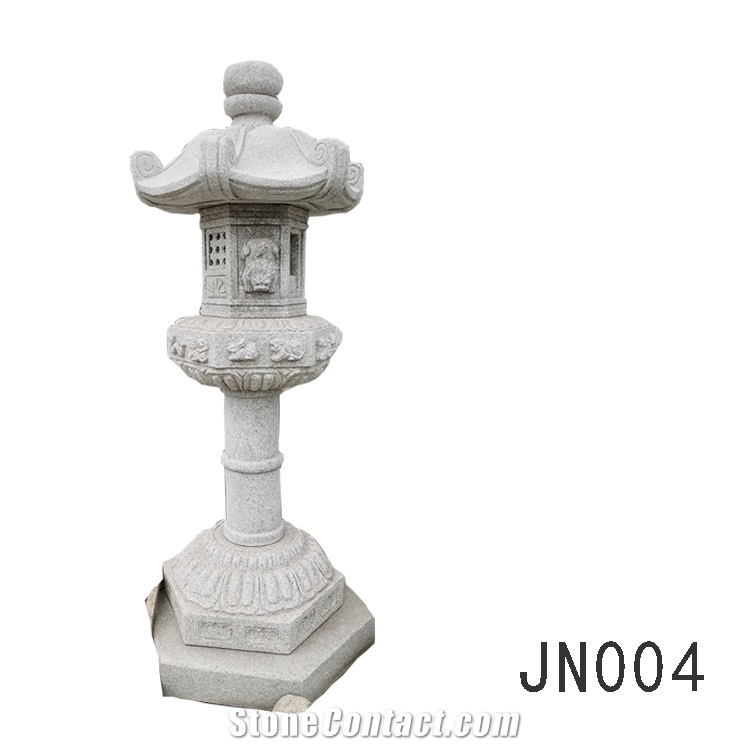 Janpanese Style Stone Carving Lantern Jn-004