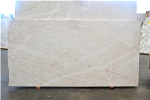 Aurora White Polished Marble Slab