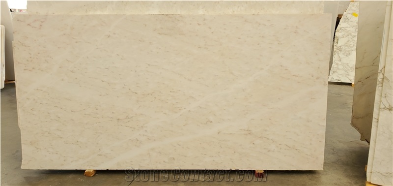 Aurora White Polished Marble Slab