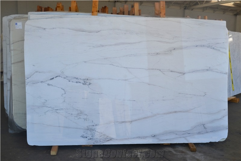 Calacatta Lincoln Marble Polished Slab