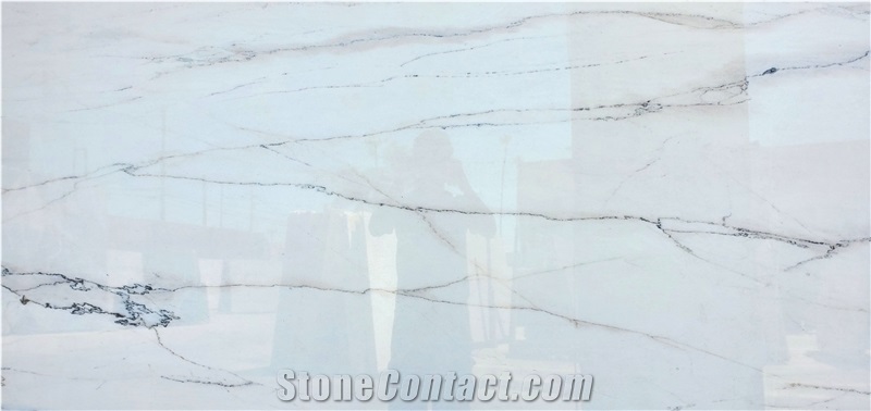 Calacatta Lincoln Marble Polished Slab