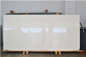 White Limestone Polished Slab 4.3
