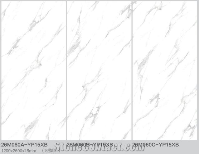 Different Pattern Sintered Stone Slabs for Fooring