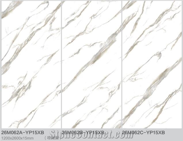 Different Pattern Sintered Stone Slabs for Fooring