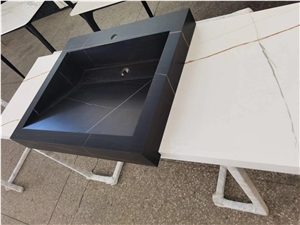 Sintered Stone Basin,Artifical Stone Square Sink Sintered Stone Basin,Artifical Stone Square Sink