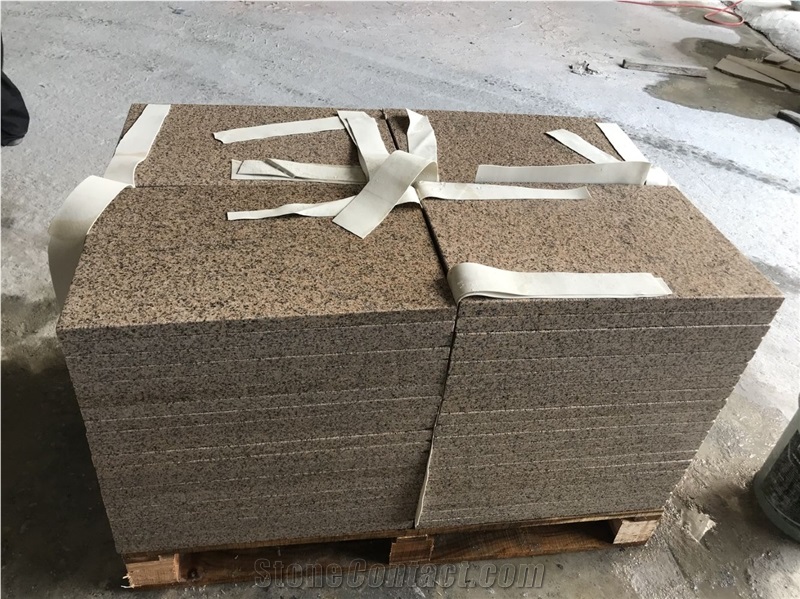 G682 Yellow and Beige Granite Slab and Tiles
