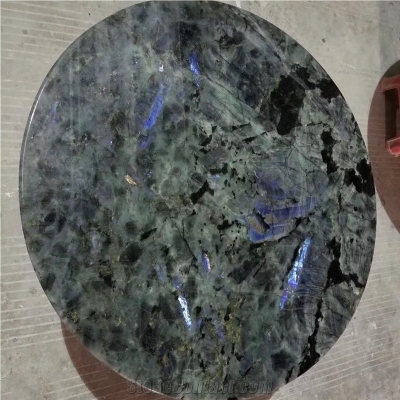 Blue Pearl Granite Square Table Top Design