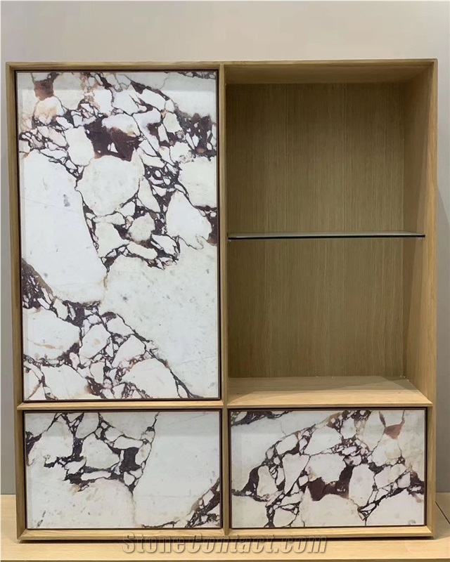 Calacatta Viola Marble Kitchen Countertop