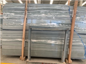 Colorful Wooden Vein Marble Slabs
