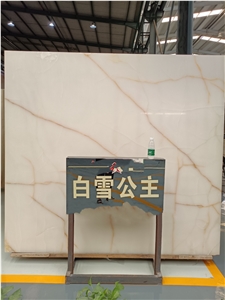 Snow White Onyx Slab