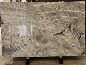 Super White Quartzite Slab
