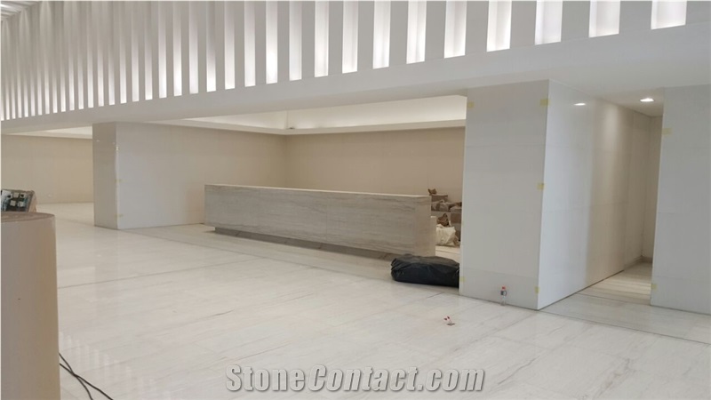 Nestos White Slabs & Tiles