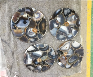 Custom Agate Table Top Gemstone Countertop Custom Agate Table Top Gemstone Countertop