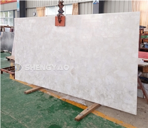 White Quartz Crystal Healing Stones Slab Tile White Quartz Crystal Healing Stones Slab Tile