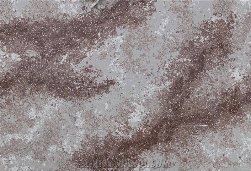 Brown Calacatta Quartz Slabs