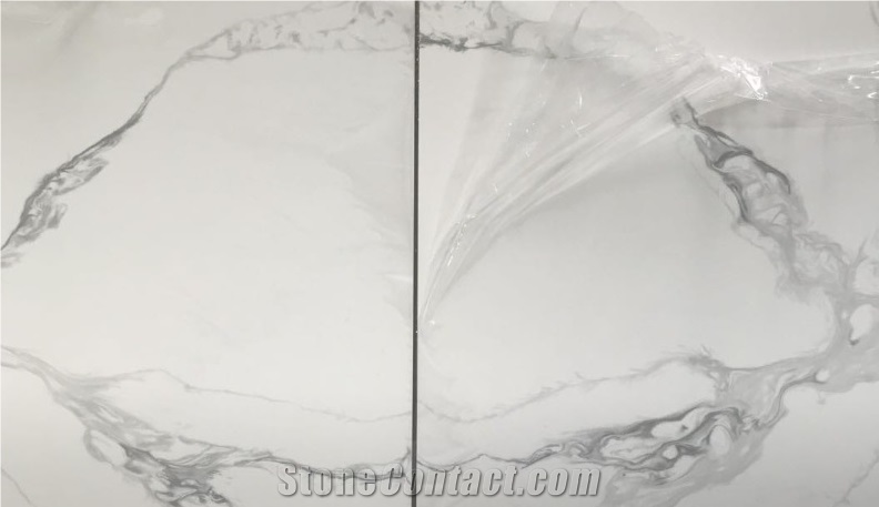 Calacatta Lago Quartz Slabs