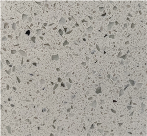Eggshell Monochrome Quartz Slabs