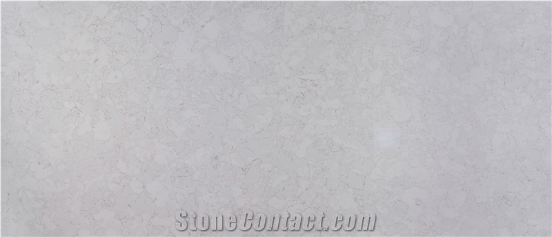 Marbella White Quartz Stone Slab