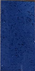 New Blue Monochrome Quartz Stone