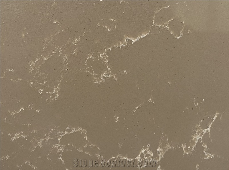 Pattern Brown Quartz Slabs
