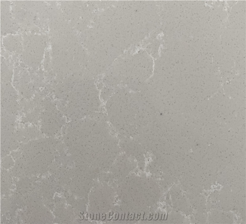 Semi White Vicenza Quartz Slabs
