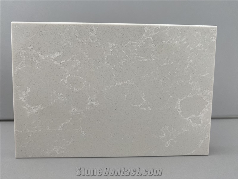 Semi White Vicenza Quartz Slabs