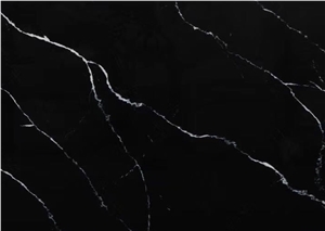 White Vein Carrara Quartz Slabs