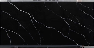 White Vein Carrara Quartz Slabs