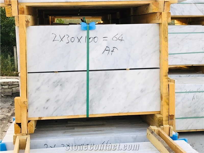 Mugla White Marble Slabs & Tiles, Turkish Carrara