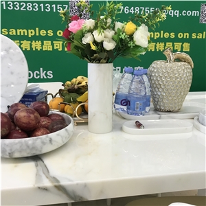 Cylinder Marble Vase/Wine Cooler