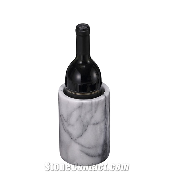Cylinder Marble Vase/Wine Cooler