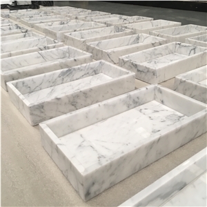 Rectangular Marble Tray, Spliced