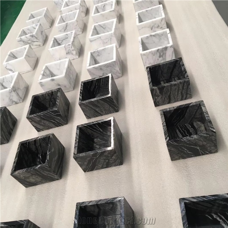 Rectangular Marble Tray, Spliced