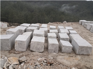 Silver Grey Marble Blocks