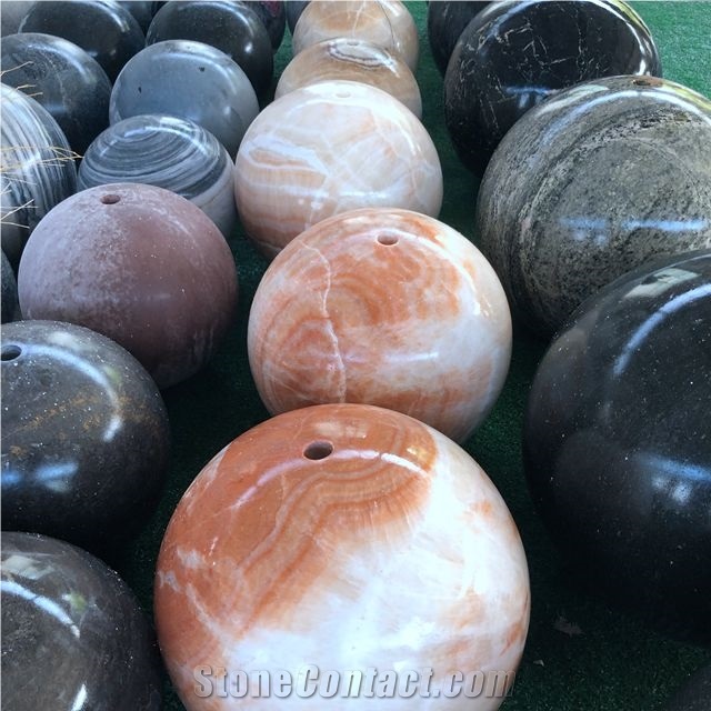 Granite Floating Ball Fountain