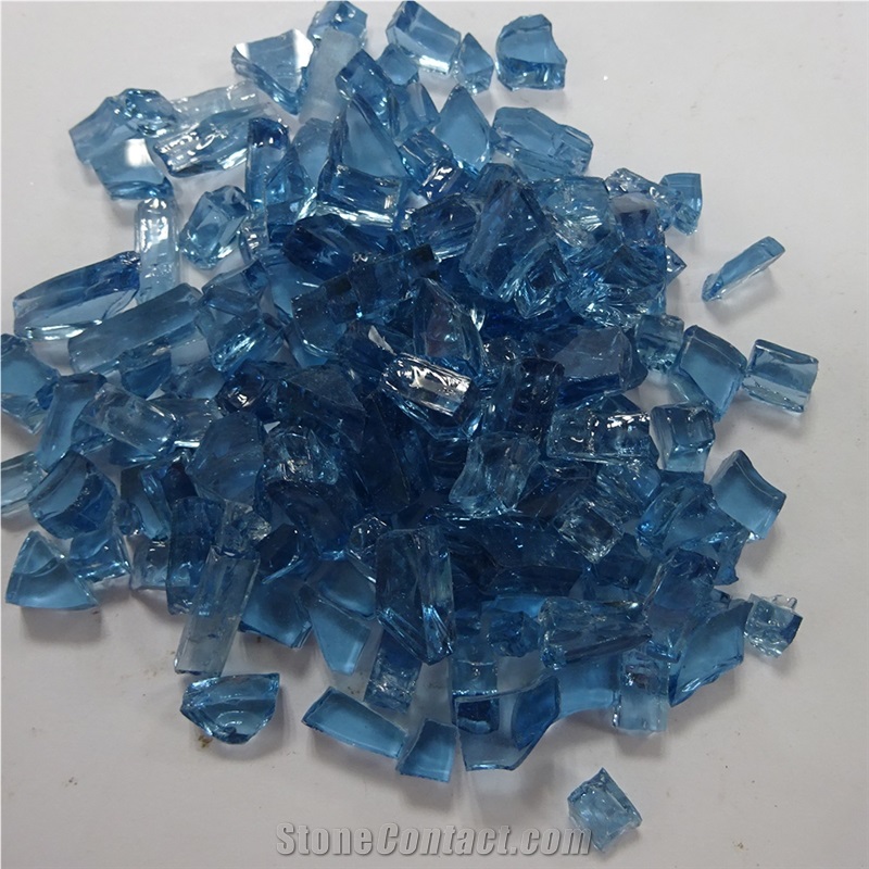 Hot Sale Indoor 20 Pounds Fire Pit Glass Rocks