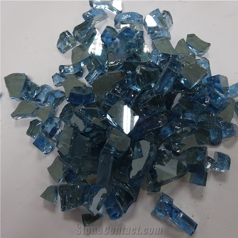 Hot Sale Indoor 20 Pounds Fire Pit Glass Rocks