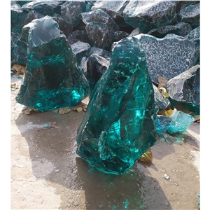 White Glass Rocks Stone for Sale