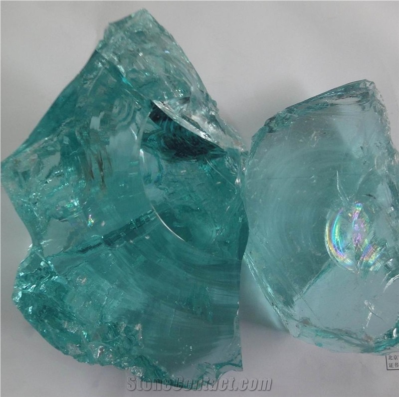 White Glass Rocks Stone for Sale