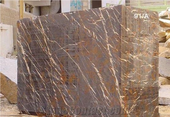 Black and Gold Marble Blocks